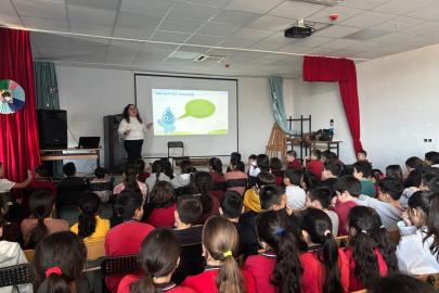 SU BİLİNCİ ÇAKIRLAR’DA ÖĞRENCİLERLE BULUŞTU