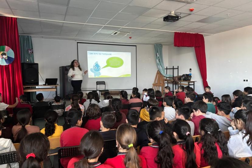 SU BİLİNCİ ÇAKIRLAR’DA ÖĞRENCİLERLE BULUŞTU