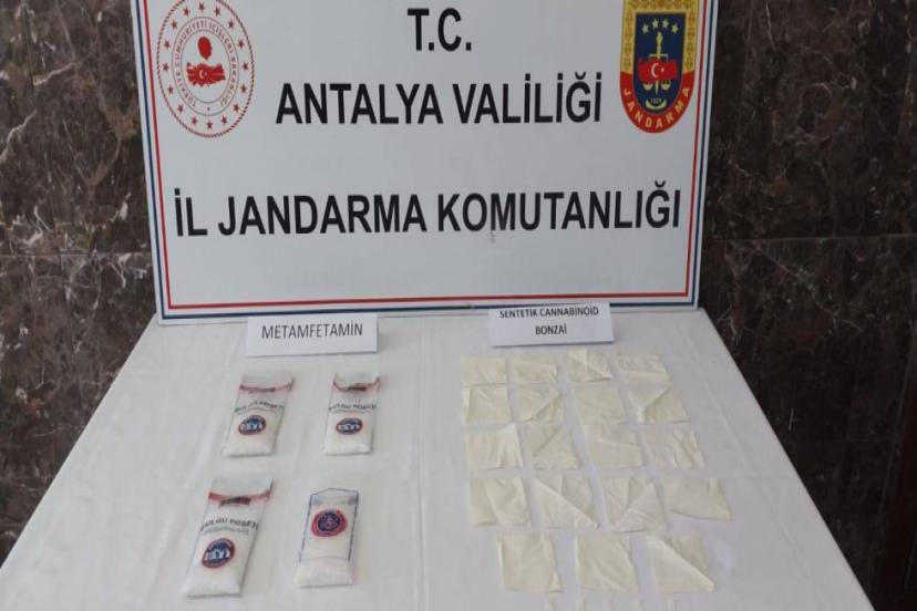 ALANYA’DA JANDARMADAN UYUŞTURUCUYA GEÇİT YOK