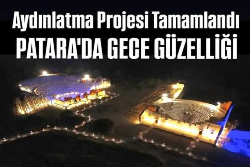 ANTALYA'DA GECE MÜZECİLİĞİ TURİSTLERİ BÜYÜLEDİ