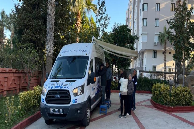 ASAT MOBİL HİZMET ARACIYLA VATANDAŞIN AYAĞINA HİZMET 