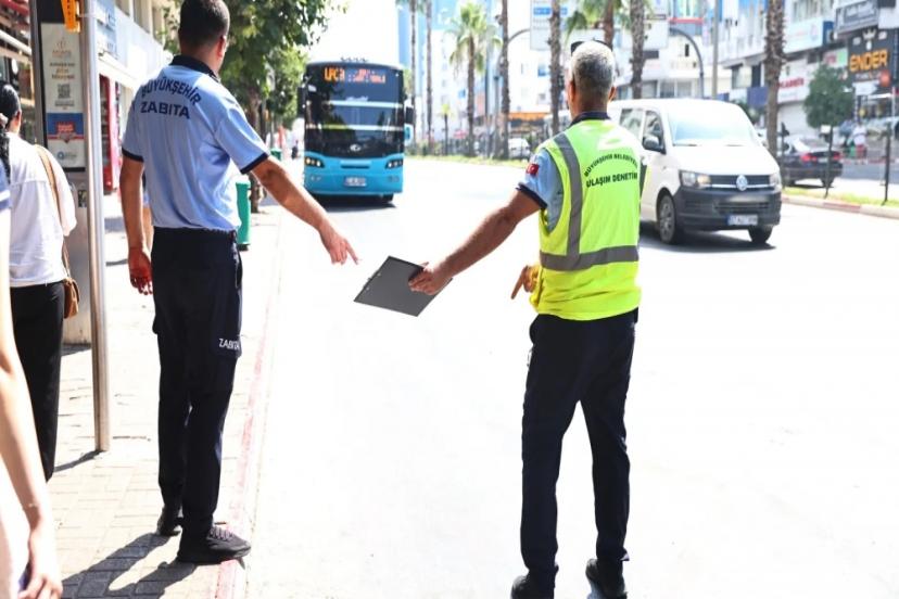 B.ŞEHİR'DEN  OTOBÜS VE TAKSİLERE DENETİM