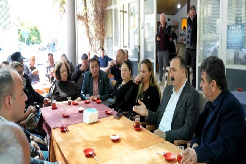 BAŞKAN KOTAN ÇAKIRLAR'DA BÖLGE HALKIYLA BULUŞTU