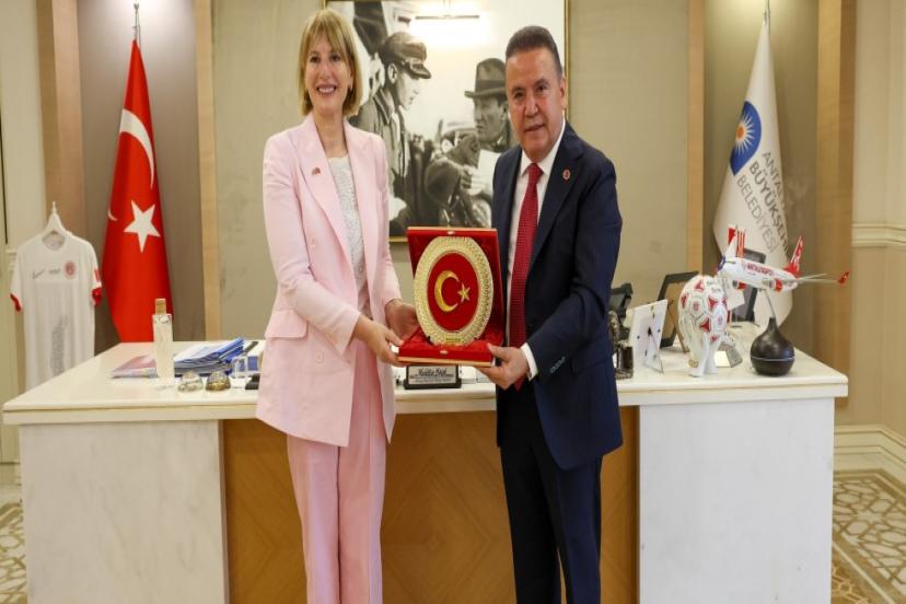 BÖCEK’E BÜYÜKELÇİ ZİYARETİ...