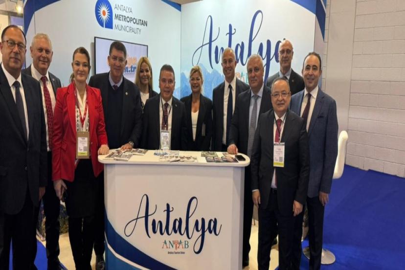 BÖCEK TURİZM FUARINDA ANTALYA'YI TANITIYOR