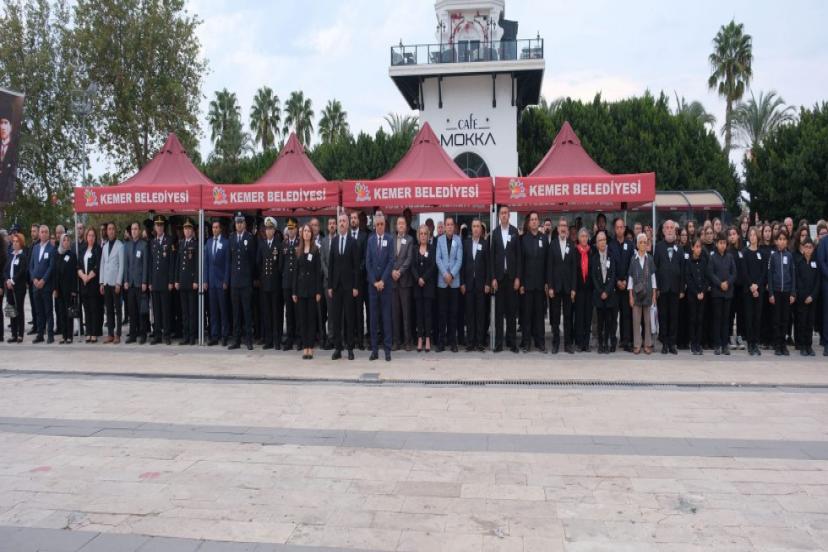 BÜYÜK ÖNDER KEMER’DE ANILDI 