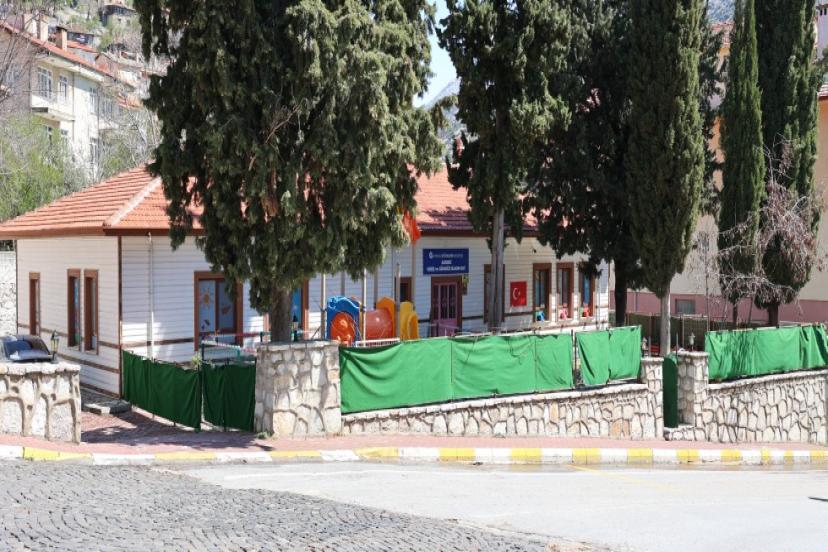 BÜYÜKŞEHİR AKSEKİ KREŞİ AÇILDI