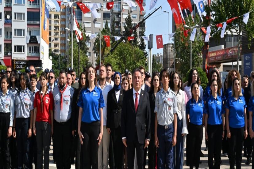BÜYÜKŞEHİR'DE19 MAYIS COŞKUSU 