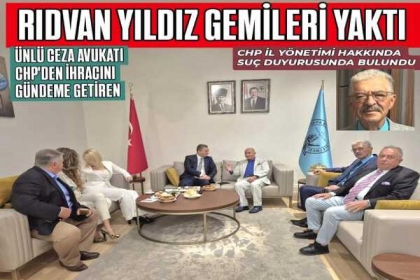 CHP İL YÖNETİMİNE SUÇ DUYURUSU...!