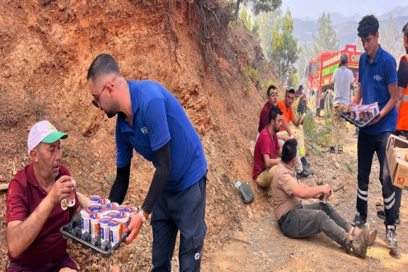 GAZİPAŞA YANGINI İÇİN BÜYÜKŞEHİR SEFERBER OLDU