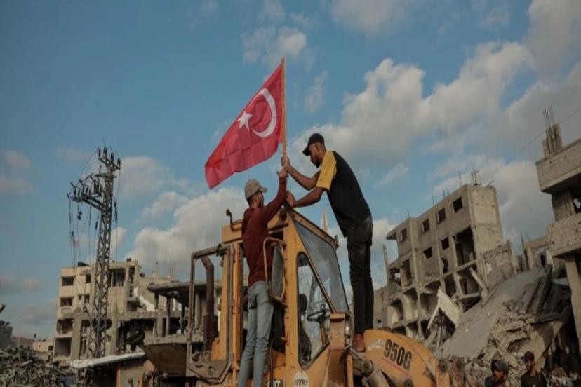 GAZZE’DE TÜRK BAYRAĞI PANİĞİ! İSRAİL BASINI: STRATEJİK FELAKET