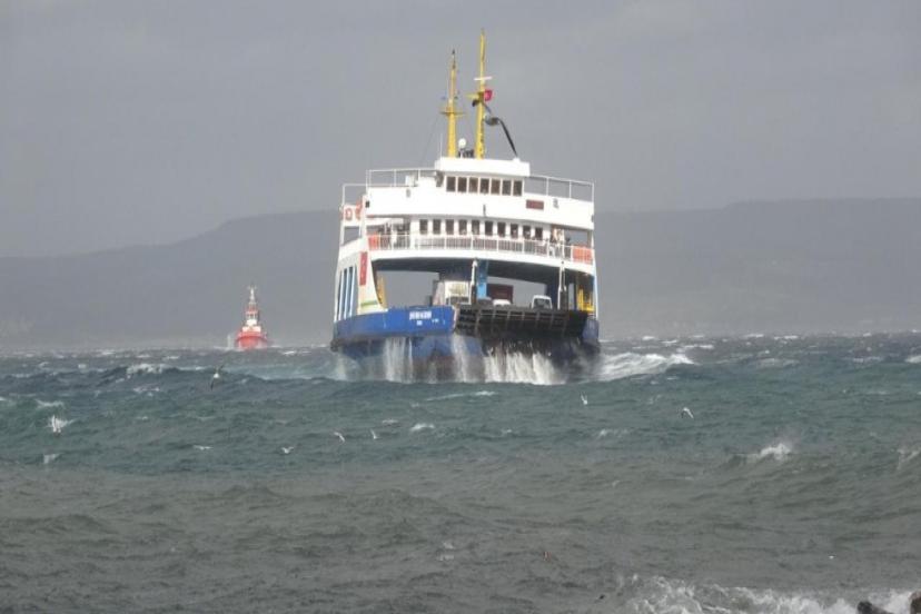 GÜNEY MARMARA'DA BAZI FERİBOT SEFERLERİ İPTAL EDİLDİ