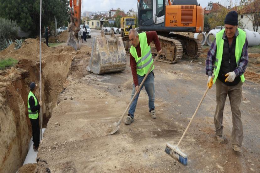 HABİBLER’İN YAĞMUR SUYU SORUNU ÇÖZÜLÜYOR