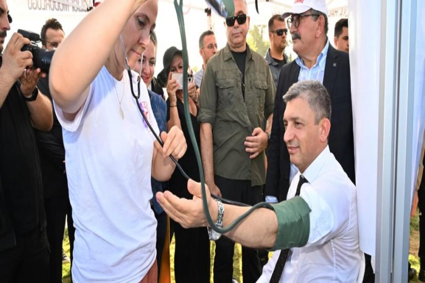 ŞAHİN, HEDEFİMİZ SAĞLIKLI TOPLUM