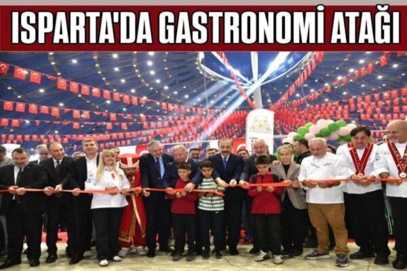 ISPARTA TURİZM VE GASTRONOMİ  FUARI ÜÇÜNCÜ KEZ KAPILARINI AÇTI