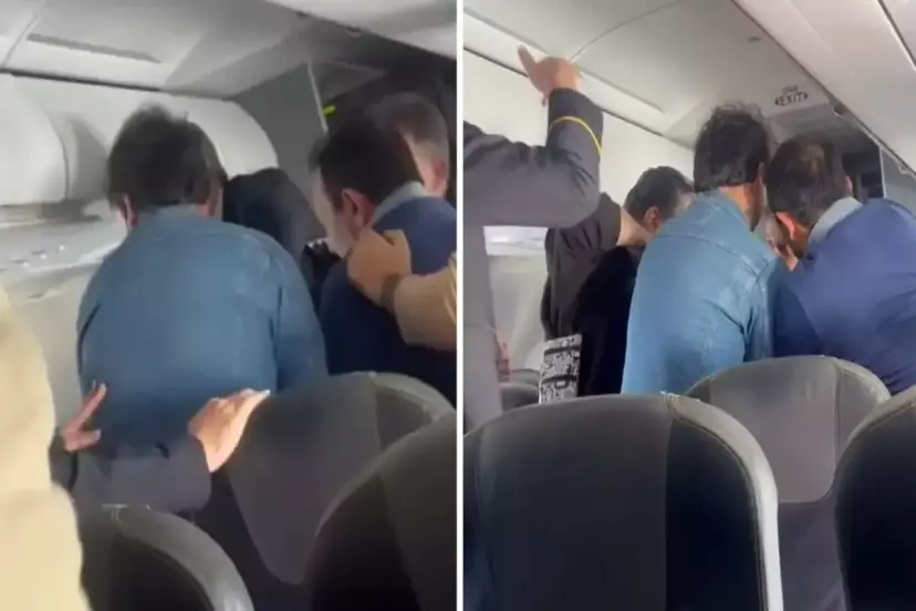 İSTANBUL UÇAĞINDA BÜYÜK PANİK