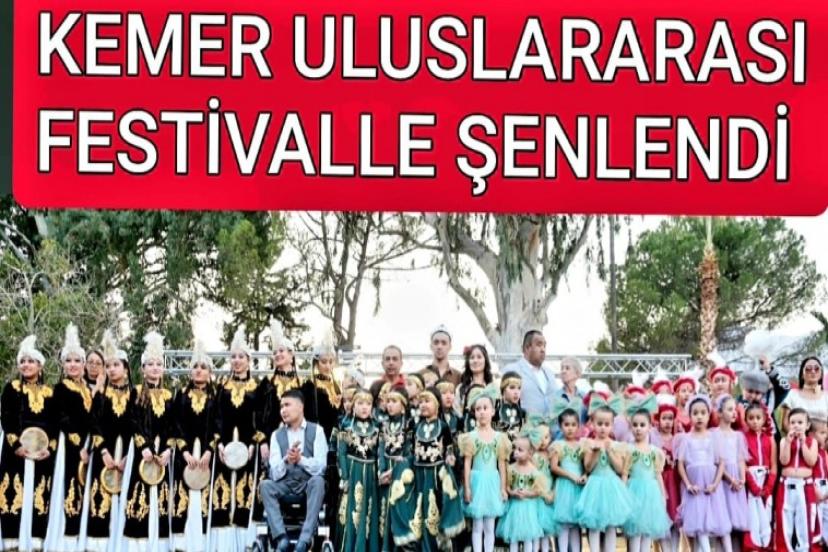 KEMER'DE ULUSLARARASI FESTİVAL