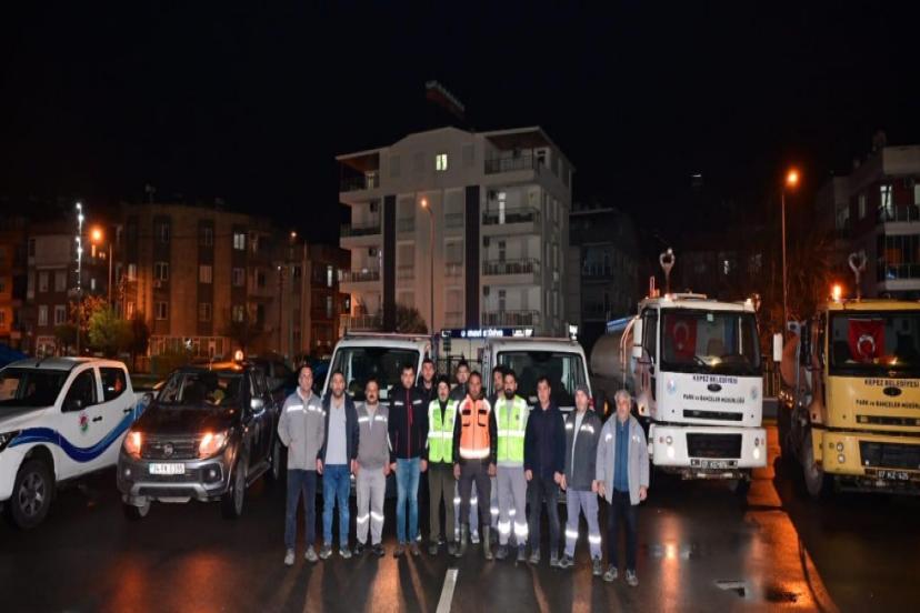 KEPEZ'DEN MANAVGAT'A DESTEK 