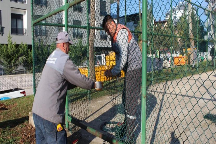 KEPEZ ÇANKAYA PARKI YENİLENİYOR