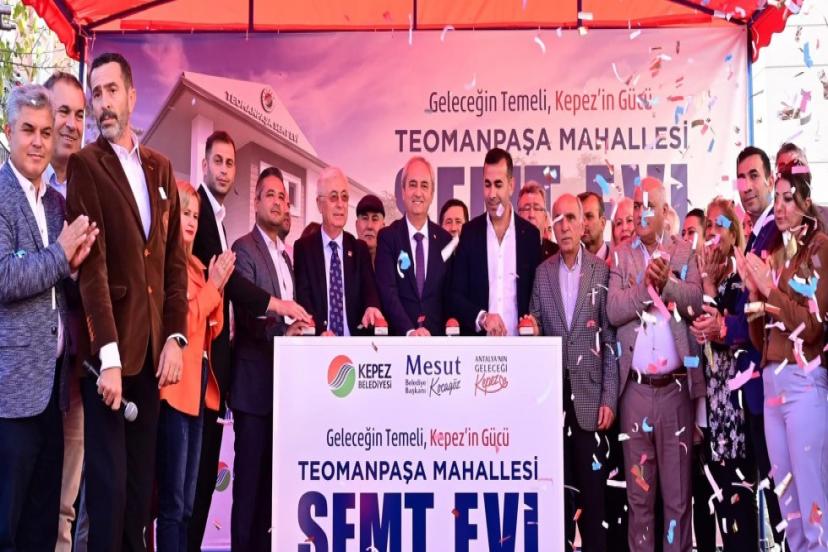 KEPEZ’DE İLK KAZMA VURULDU