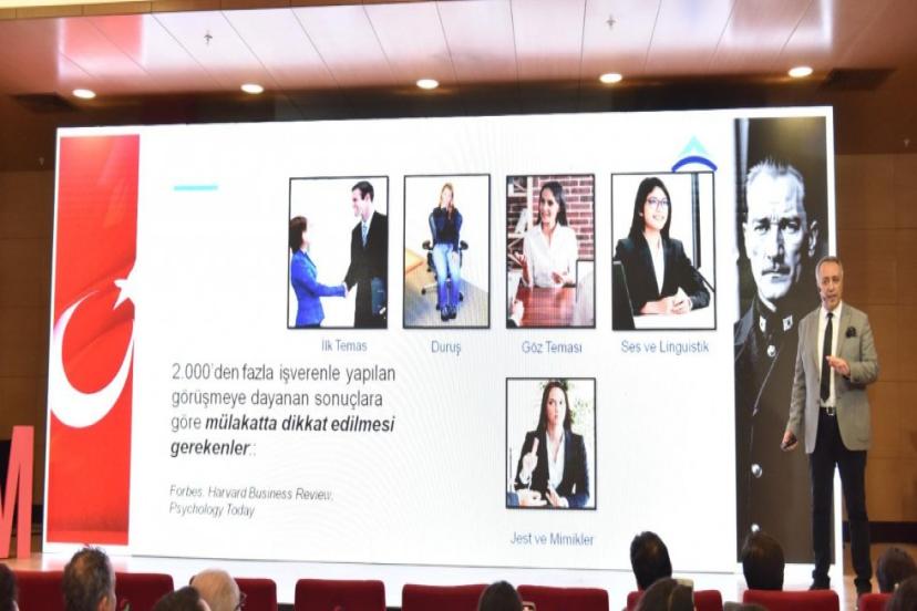 KEPEZ’İN İSTİHDAM BULUŞMASINDA MURAT KAPLAN’DAN MÜLAKAT İPUÇLARI