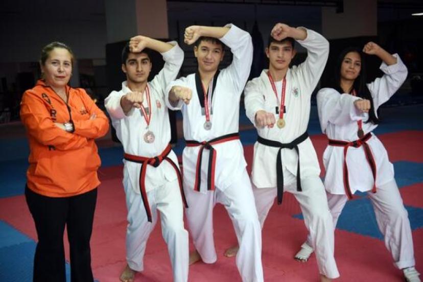 KEPEZ’İN TEKVANDO ŞAMPİYONLARI
