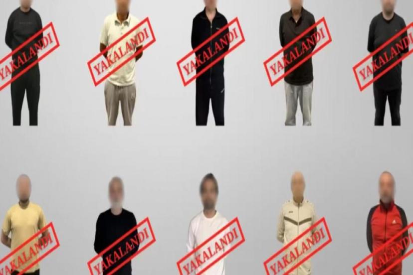 KIRMIZI BÜLTENLE ARANAN 10 SUÇLU TÜRKİYE’YE GETİRİLDİ