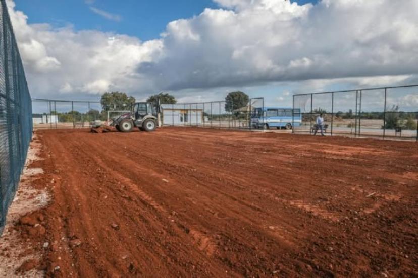 KOCAGÖZ'DEN ÇİM SAHA JESTİ...