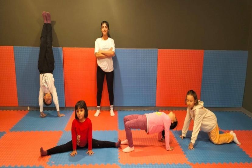 KORKUTELİ'DE JİMNASTİK KURSU