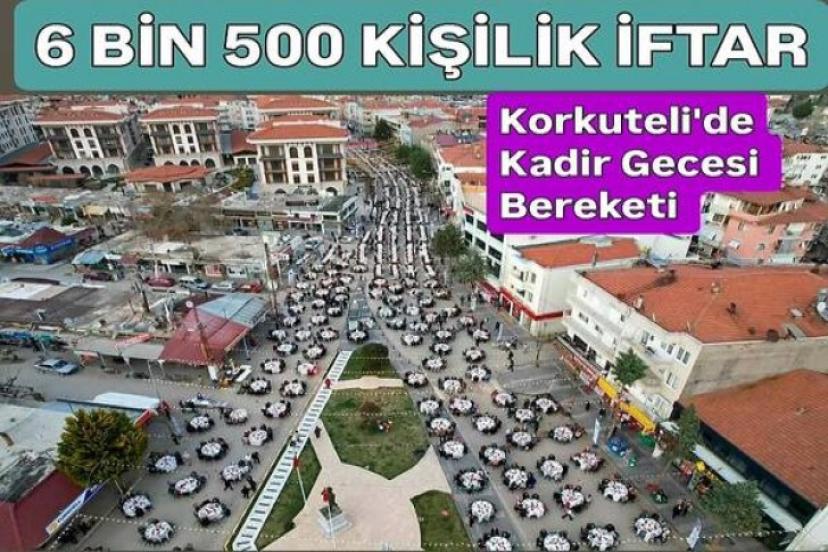 KORKUTELİ'DE TARİHİ KADİR GECESİ 