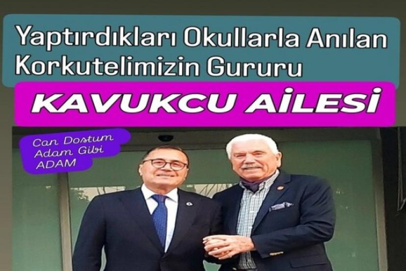 KORKUTELİ MİLLİ EĞİTİMDE  KAVUKCU AİLESİ DAMGASI / CEVAT ALP