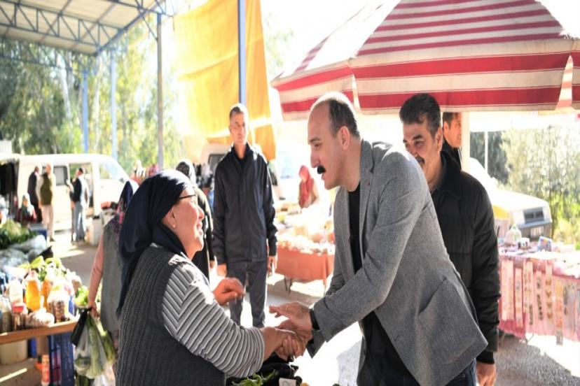 KOTAN’DAN ÇAKIRLAR ESNAFINA ZİYARET