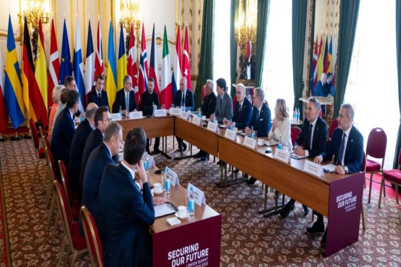 LONDRA'DA UKRAYNA KONULU LİDERLER ZİREVESİ BAŞLADI 
