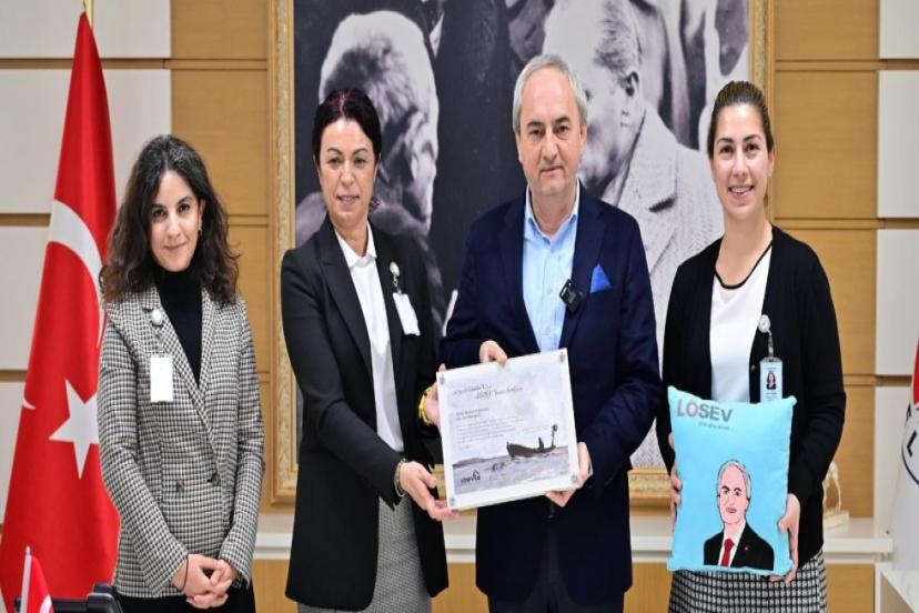 LÖSEV’DEN KEPEZ’E TEŞEKKÜR SERTİFİKASI 