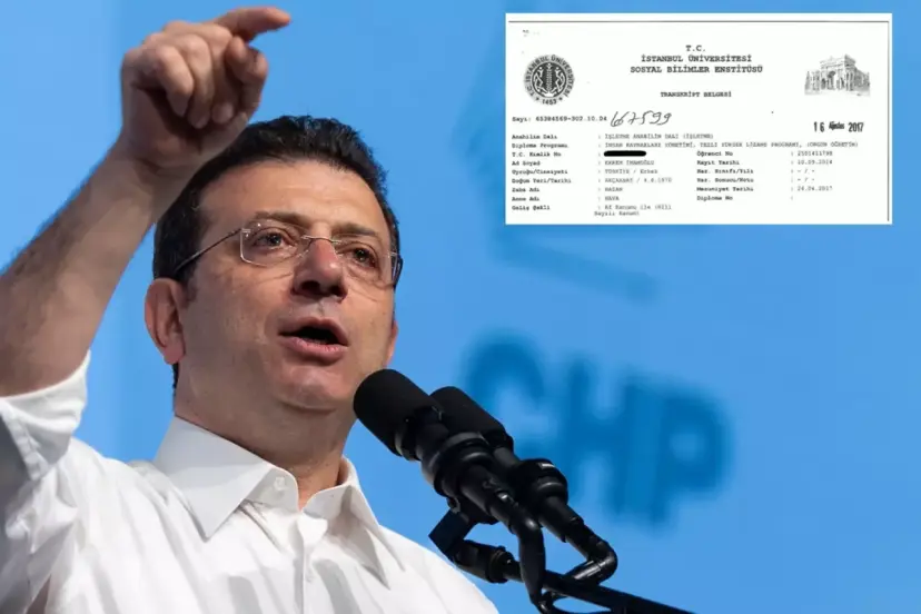 OKUDUĞU ÜNİVERSİTENİN KURUCUSUNDAN İMAMOĞLU'NU ZORA SOKACAK İFADE