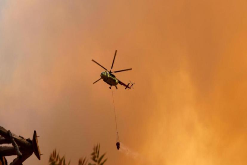 ORMAN YANGINLARIYLA MÜCADELE SÜRÜYOR