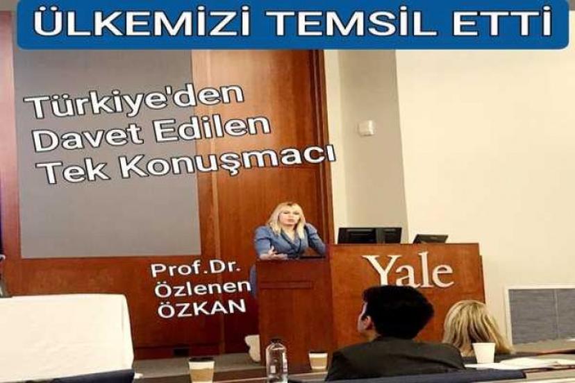REKTÖR ÖZKAN'A YALE'DEN DAVET...