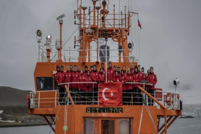 TÜRK BİLİM EKİBİ BEYAZ KITA'YA ULAŞTI