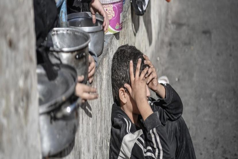 UNICEF UYARDI: GAZZE'DE ÇOCUKLAR AÇLIKTAN ÖLÜMLE BURUN BURUNA 