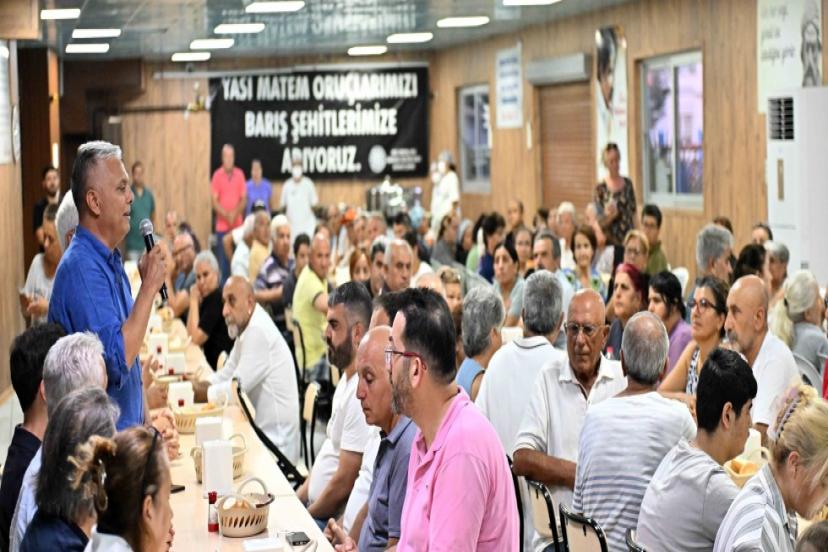 UYSAL, “BİZ HER ZAMAN MAZLUMUN YANINDAYIZ”