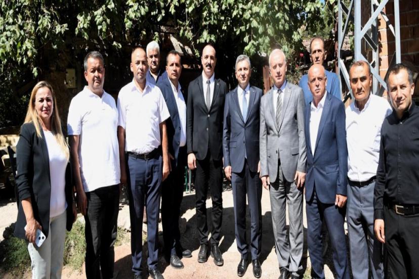 VALİ KAYMAKAM VE BAŞKAN’DAN KONYAALTI’NDA İNCELEME